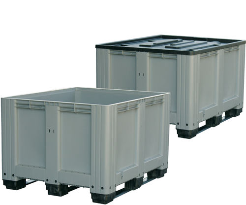 Cassa-pallet in polietilene - CEMO - di stoccaggio / per batterie usate