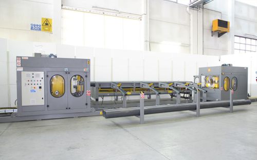 Macchina per filettatura tubo automatica - FIL S - SICA S.p.A. - per tubi plastici