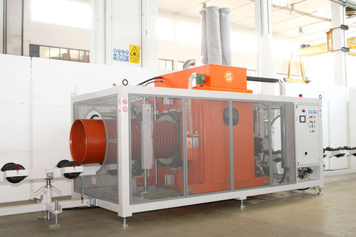 Stozzatrice automatica - F - SICA S.p.A. - per tubi in PE