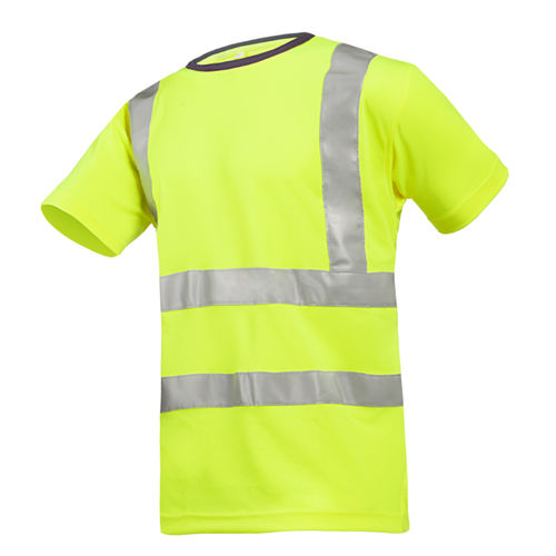 Maglietta da lavoro - Ameno - Sioen - alta visibilità / in poliestere / unisex