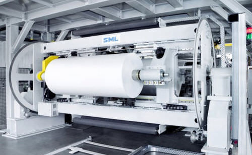 Avvolgitrice di film - ECOFLEX Series - SML Maschinengesellschaft - per linea di estrusione