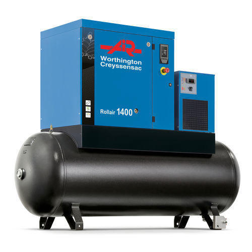 Compressore a vite - Rollair 300-1900 - Worthington Creyssenssac - d'aria / elettrico / fisso