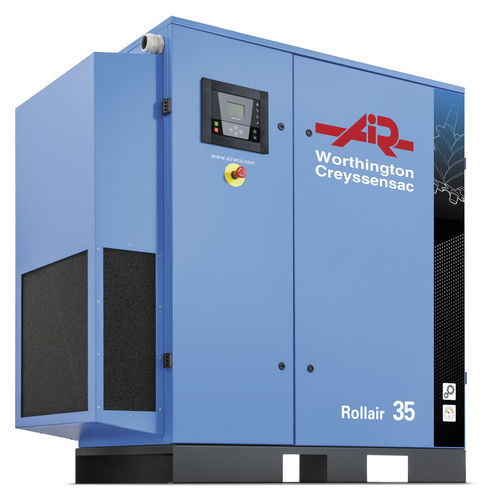 Compressore a vite - Rollair 30-50E - Worthington Creyssenssac - d'aria / elettrico / fisso