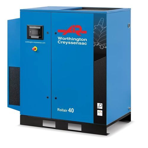 Compressore a vite - Rollair 40-60 - Worthington Creyssenssac - d'aria / elettrico / fisso