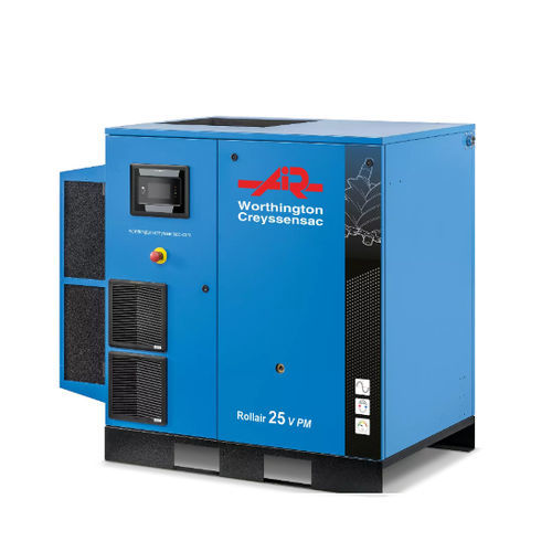 Compressore a vite - Rollair 10-30 V PM - Worthington Creyssenssac - d'aria / elettrico / fisso