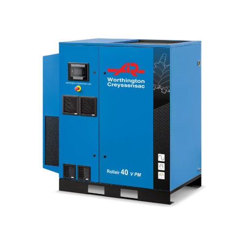 Compressore digitale - Rollair 40-50 V PM - Worthington Creyssenssac - d'aria / elettrico / fisso