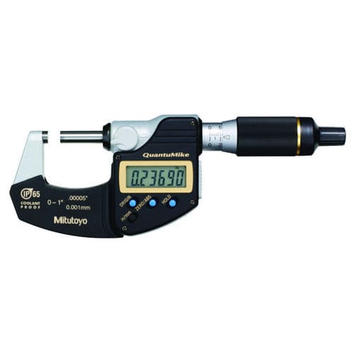 Micrometro per esterni - QuantuMike 293 series - MITUTOYO - con display digitale / a tenuta stagna / IP65