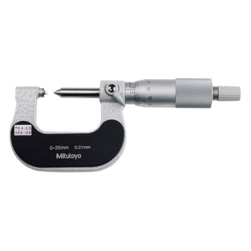 Micrometro per esterni - 125 series  - MITUTOYO - per filettature / analogico / a cricchetto