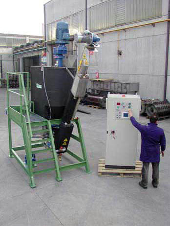 Macchina di lavaggio ad acqua - MTC series - Tecnofer Ecoimpianti S.r.l. - a spruzzo / automatica / per l'industria del riciclaggio