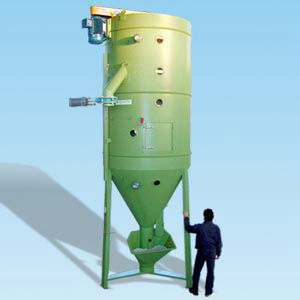 Silo con agitatore - SMV series - Tecnofer Ecoimpianti S.r.l. - in plastica / per il riciclaggio