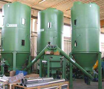 Silo con estrattore - SMC series - Tecnofer Ecoimpianti S.r.l.