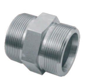Raccordo idraulico - UA series - NORMYDRO - ad avvitamento / in acciaio inossidabile