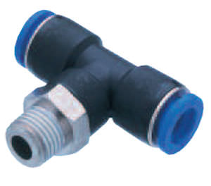 Raccordo per aria compressa - 9031 - NORMYDRO - ad avvitamento / a T / polimerico