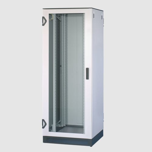 Armadio elettrico a pavimento - Varistar NET Plus - nVent Schroff GmbH - in acciaio / IP20 / con sportello trasparente