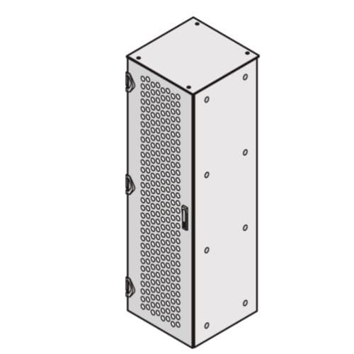 Armadio elettrico da incasso - Varistar Perforated - nVent Schroff GmbH - a pavimento / in acciaio / IP20