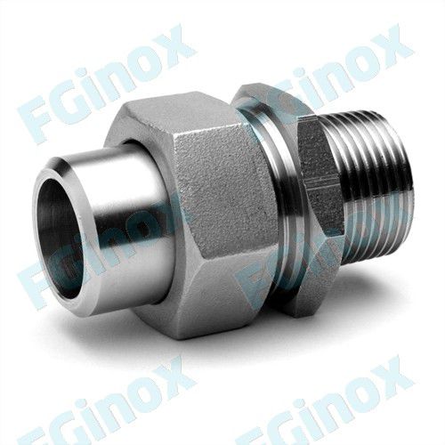 Raccordo pneumatico - LM15G - FG INOX - ad avvitamento / in acciaio inossidabile / unione