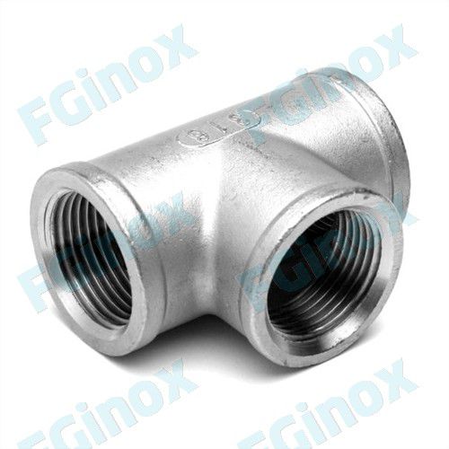 Raccordo idraulico - TE15B - FG INOX - ad avvitamento / a T / in acciaio inossidabile