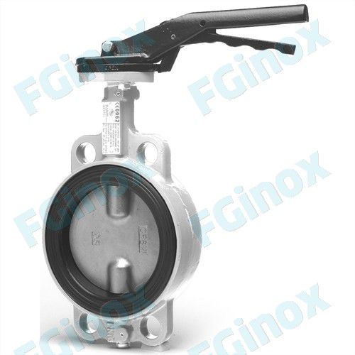Valvola a farfalla - VPCFPI100 - FG INOX - manuale / in acciaio inossidabile