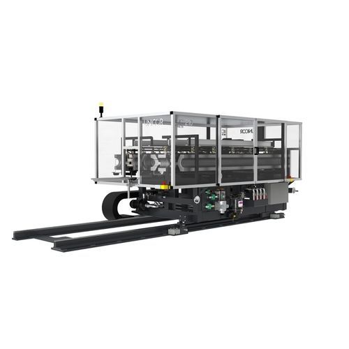 Corrugatore per la produzione di tubi ondulati - UC 210 - UNICOR GmbH  - per tubi scanalati a parete singola / per linea di estrusione