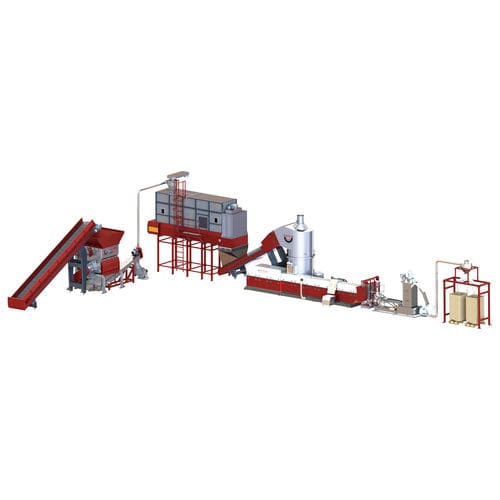 Granulatore per materie plastiche - Üstün is Makina Sanayi Ticaret Ltd. Sti. - immerso in acqua / per il riciclaggio / per fabbricazione di granuli in plastica