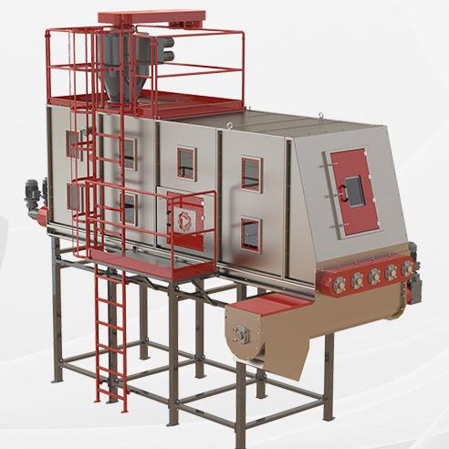 Silo in acciaio al carbonio - Üstün is Makina Sanayi Ticaret Ltd. Sti. - orizzontale