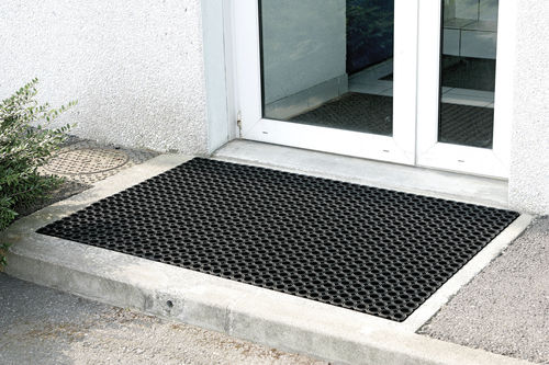 Grigliato in gomma - M68 - IDS - antiscivolo / per spazi umidi / da pavimento