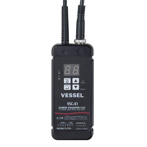 Contatore per viti - VSC-01 - VESSEL CO., INC. - digitale / elettronico / compatto