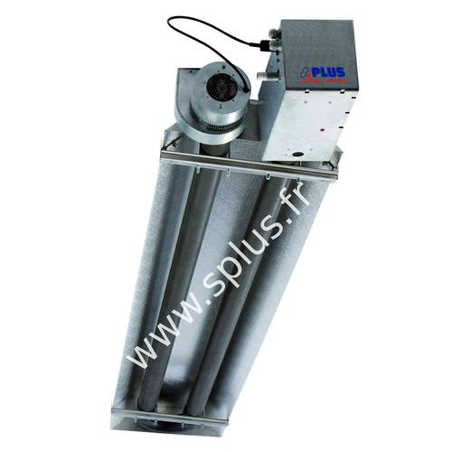 Riscaldamento radiante a gas - RBT DA series - S.PLUS - industriale