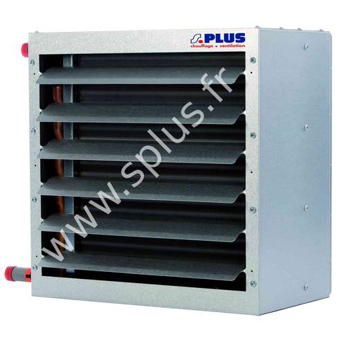 Aerotermo ad acqua calda - AECF series - S.PLUS - da parete