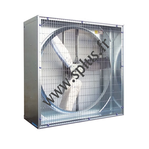 Ventilatore da parete - VTC series - S.PLUS - elicoidale / estrattore / in acciaio galvanizzato