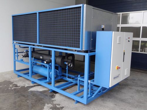 Raffreddatore d'acqua - KKL-R series - Weinreich Industriekühlung GmbH  - d'aria / compatto / in acciaio inossidabile
