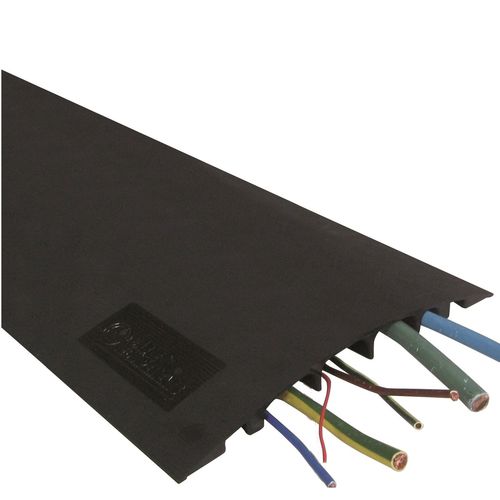 Protezione per cavi con fissaggio a terra - PP30 - CABLE EQUIPEMENTS - in gomma