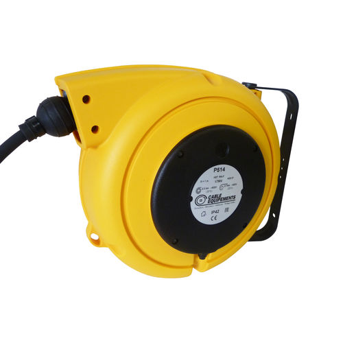 Avvolgitore di cavi - PLT 500 - CABLE EQUIPEMENTS - per cavi di messa a terra / a richiamo automatico / con montaggio a parete
