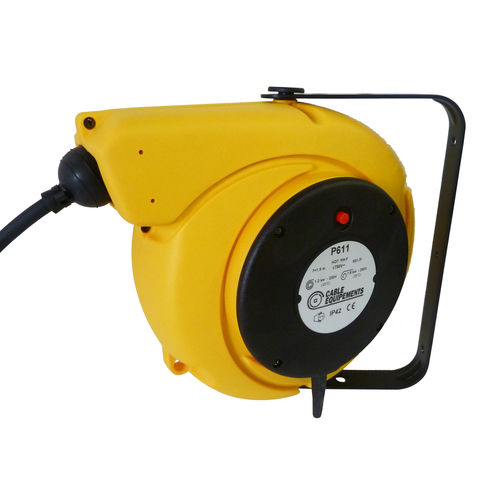 Avvolgitore per cavo elettrico - PLT 600 - CABLE EQUIPEMENTS - a richiamo automatico / con montaggio a parete / in plastica