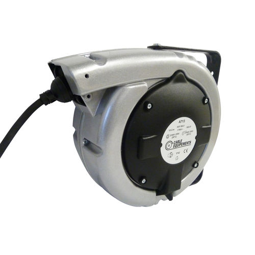 Avvolgitore per cavo elettrico - ALU 700 - CABLE EQUIPEMENTS - a richiamo automatico / con montaggio a parete / in alluminio