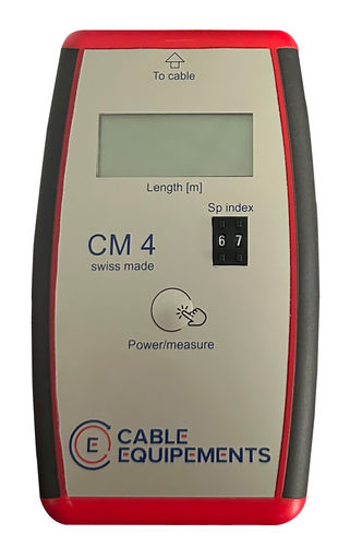 Apparecchio di misura della lunghezza dei cavi - CM4 - CABLE EQUIPEMENTS - elettronico / digitale / per cavo