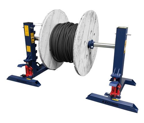 Svolgitore di bobina - AXO 1000 - CABLE EQUIPEMENTS - in bobine / manuale / posato sul pavimento