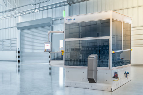 Tester di tenuta ad alta pressione - AERO DPSC - WILCO AG - per aerosol vuoti / automatico / in continuo