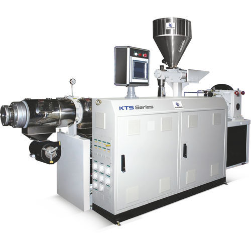 Linea di estrusione doppia vite - KTS series  - Windsor Machines Limited  - controllata da PLC / per tubi / per PVC
