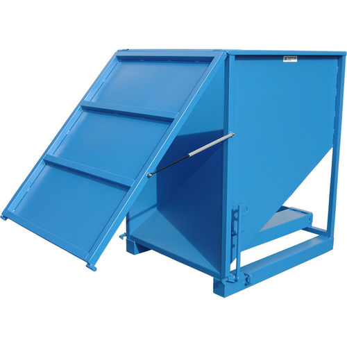 Benna per rifiuti per carrello elevatore - BAFI1000-3908 - MANERGO - con apertura frontale