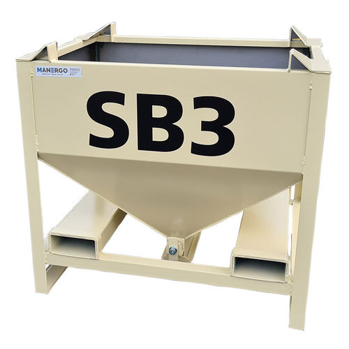 Contenitore di stoccaggio - CAV350-4121 - MANERGO - per carrello elevatore / per granuli / in metallo