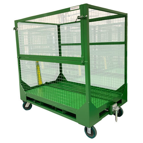 Carrello da trasporto - CHAR300SP-3507-1 - MANERGO - con rotelle / ad uso industriale