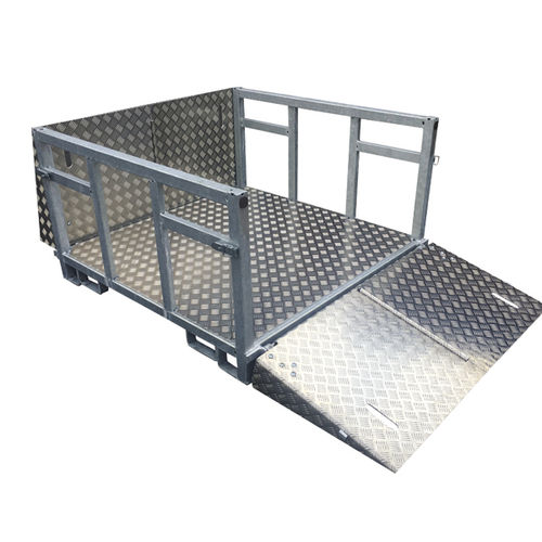 Pallet di stoccaggio per stoccaggio - MPSP - MANERGO - da trasporto / su misura / accatastabile