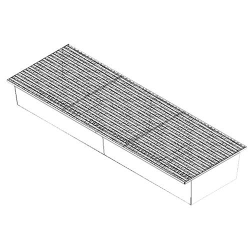 Vasca di raccolta per contenitore IBC - BARS3560/1656 - MANERGO - per fusti / multiuso / per scaffalatura