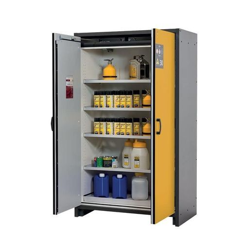 Armadio di stoccaggio - AA30A2P - MANERGO - di sicurezza / con piedi / a porte battenti
