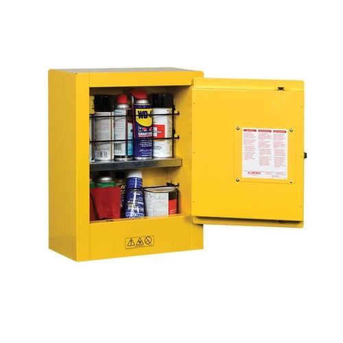 Armadio di stoccaggio - AA15JU45 - MANERGO - di sicurezza / con piedi / a porta