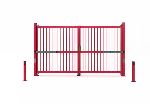 Cancello girevole - ALLIX® - DIRICKX - a motore / industriale / di sicurezza