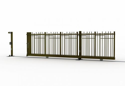 Cancello scorrevole - ALLIX® - DIRICKX - a motore / manuale / industriale
