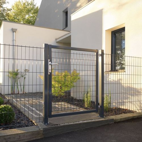 Cancello battente - AXOR® - DIRICKX - manuale / in acciaio / a rete