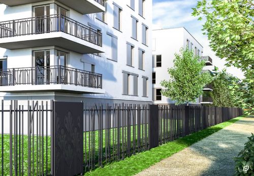 Parapetto galvanizzato - EXALT® - DIRICKX - in acciaio galvanizzato